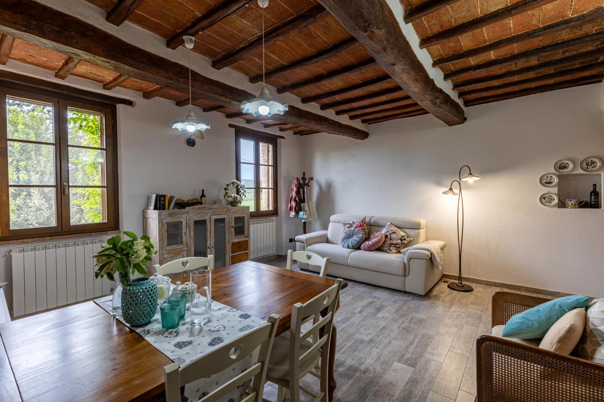 Pociano 1863 - Country House With Stunning View Of Siena Lupompesi Kültér fotó